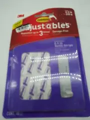 3M Command adjustables 1/2 lb Refill Strips Reposition up to 3 times 17820-18ES