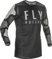 NEW Fly Racing 374-520M Kinetic K221 Jersey - Black - Medium- MOTORCYCLE/OFFROAD
