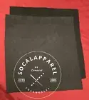 ALCANTARA SAMPLES 2"x2" of Charcoal Black and Deep Black w/and without backing