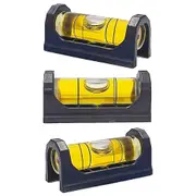 3pcs Magnetic Gunsmith Level Scope Leveling Magnetic Bubble Spirit Levels Leveling Tool black
