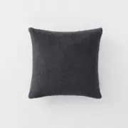 Sheridan Dargo Cushion in Gunmetal Size: 45cm X 45cm Cotton/Polyester