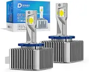 Pack of 2 D1S Xenon Bulbs 12 V 35 W, D1S Xenon Headlight 6000 K White with Approval, Replacement for HID Xenon Burner