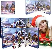 2024 Christmas Advent Calendar, Christmas Gnome Advent Calendar Calendar 24 Days Christmas Countdown Calendar with Collectible Gnome Dolls, Christmas Holiday Decor Calendar Gift（only 1 Gnome）