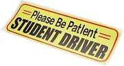 Reusable Car Student Sticker Reflective Car Sticker Magnetic Bright Warning Sign Design