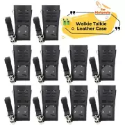 10PC Walkie Talkie Holster Case Pouch Holder For Radio GP328 GP340 GP380 GP3188