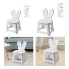 Folding Step Stool Footrest Stool with Sticker Portable Sturdy Stepping Foot