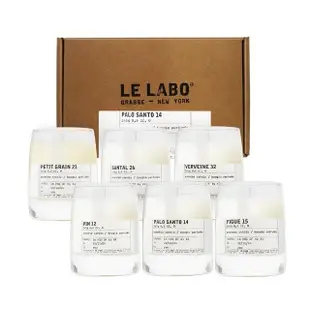 【Le Labo】香氛蠟燭 245g(國際航空版/無花果15/馬鞭草32/松木12/聖檀木14/苦橙葉21)