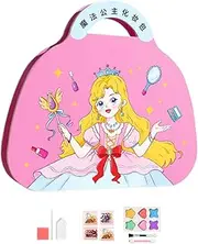 Princess Dress Up Games - Princess Dress Up Toys | Princess Dress Up Set Kit Toys | Dress Up Games | Young Girls Make Up and Dress Up Games | Fantasy Dress-Up Stickers kitt for Kids Girls Ages 5+