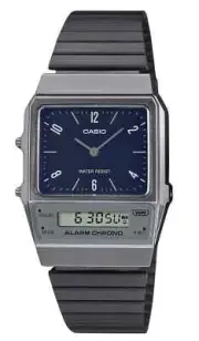 Casio Vintage Analog-Digital Alarm Chrono Dual Time AQ-800EB-2A Unisex Watch