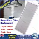 FOR Chef Westinghouse Retractable Rangehood Filter 486x194x9mm 102687 Aluminium