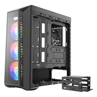 CoolerMaster酷碼  Masterbox 520 MESH 附三顆CF120ARGB風扇 鋼化玻璃側透 機殼