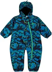[Dare2b] Kids' Bambino II Insulated Snowsuit with Water Repellent Finish, Perfect for Skiing, Snowboarding & Wintersports