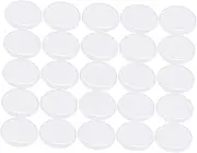 OSALADI 25pcs Watch Lids Acrylic Watch Repair Material Scratch-Proof Durable for Most Brands