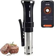ROEDEER WI-FI Sous Vide Cooker, 1100W Immersion Circulator for Sous Vide Machine, with Touch Screen, Accurate Temperature Control, Precision Cooker, Perfect for Tender and Juicy Meals