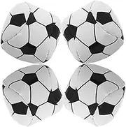 Kisangel Handmade Leather Bean Bags 4pcs Outdoor Indoor Tossing Boys and Girls' Coordination Family Bonding