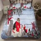 Happy Under Hat 3D Printing Duvet Quilt Doona Covers Pillow Case Bedding Sets