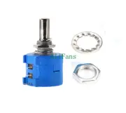 2PCS 10K 3590S-2-103L Ohm Rotary Potentiometer Wirewound Precision Pot 10Turn