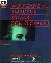 WOLFGANG AMADEUS MOZART DON GIOVANNI PC-CD for Windows - NEW in BOX