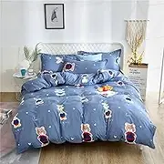Sanding Duvet Cover Single Piece, Aloe Cotton Single Student Dormitory Sheets, Pure Cotton Duvet Cover