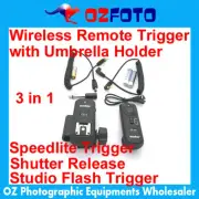 3in1 Wireless Trigger Camera Flash Flashgun Shutter release Nikon D90 D5000 DSLR