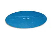 Intex 5.49M Round Solar Heating Outdoor Above Ground Pool Protective Cover Set
