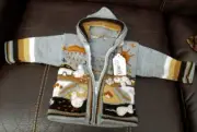 Knitted Sheep Wool Sweater Jacket Infant - Andean Import Company