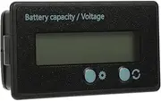 Battery Capacity Indicator Voltmeter for Car Electric Voltmeter Battery Indicator Digital Display Abs PVC Long-Lasting Performance