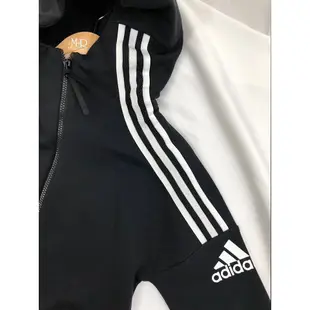 [MR.CH]ADIDAS 愛迪達 運動外套 女 連帽 ZNE 黑 FL1959