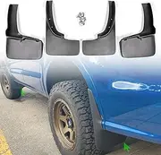 Wocch Mud Flaps for Ford Ranger 2019 2020 2021 2022 2023 (Not Fit for Raptor & Tremor Package Model) Front & Rear No Drill All Weather Mudflaps Splash Guards for Ranger Trucks
