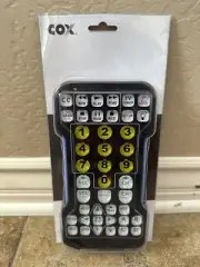 NEW Genuine COX Large Button Remote Control Oversized Set-Top Boxes