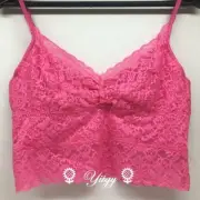 Gilly Hicks Pink Unlined Bralette Top XS NEW AUTH