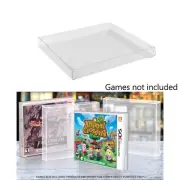 ONE Clear Display Protectors Cases Sleeves Boxes For NINTENDO 3DS Video Games