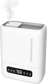 oolong 4L Air Humidifier for Large Rooms - Top Fill, Remote Control, Quiet Sleep Mode, Adjustable Humidity for Baby Nursery, Bedroom
