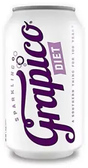 Grapico Diet Sparkling Grape Soda 12 oz cans 12 pack