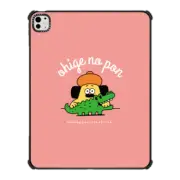 iPad Pro 13-inch (M4) iPad Impact Case Pon and Alligator iPad Case (Pink)