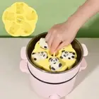 Silicone Panda Silicone Mold Soft Rice Cake Mold For Baking and Freezing