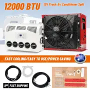12V 12000BTU Air Conditioner Mini Split A/C For Semi Trucks Bus RV Caravan Vans