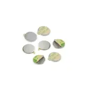 25 X (Single) Disc Magnet 15mm x 1.5mm Self Adhesive Neo Magnet Fridge Craft