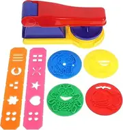 Milisten 1 Set DIY Polymer Clay Molds for Includes Multiple Noodle Shapes Animal Cookie Molds Creative Crafting Tools for Imagination for Home School Activities