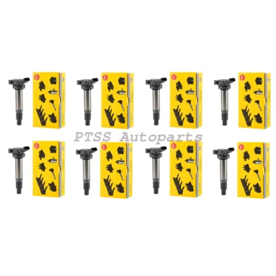 8 pcs OEM NGK Ignition Coil 90919A2001 For Lexus GS F IS F LC500 RC F 5.0L V8 (for: Toyota)