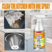 Oil Cleaner Bubble Spray Remover Grease Foam Multipurpose Dirt Oil Cleaning Kitc
