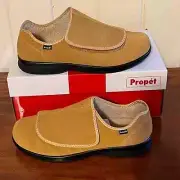 Propet Coleman Men's Suede Slippers- Size 11.5 X (3E)