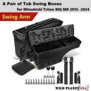 A Pair of Ute Tub Swing Boxes For Triton MQ MR 2015-2024