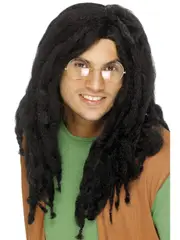 Reggae Black Dreadlocks Wig Rasta Jamaican Bob Marley Costume Accessory