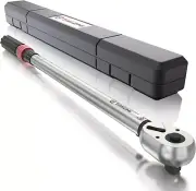 90 Teeth 1/2 Inch Drive 25-250 Ft-Lb Torque Wrench 33.75-337.5N.M, Alloy Alumin