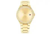 Tommy Hilfiger Gold Steel Light Gold Dial Women Watch - 1782642