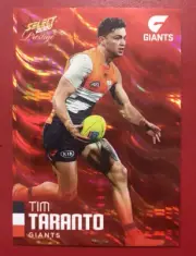 2020 AFL Select Footy Stars Prestige RED PARALLEL TIM TARANTO #86 LOW 002/170