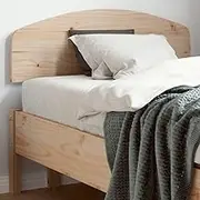 Bed Headboard, Beds Head Frame 90 cm Solid Wood Pine