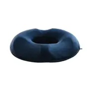 Catzon Donut Tailbone Pillow for Women with Detachable Cover Hemorrhoid Cushion-Navy Blue