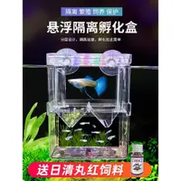 在飛比找ETMall東森購物網優惠-孔雀魚繁殖盒魚缸隔離盒斗魚大號產卵孵化產房小魚苗幼大魚孵化器